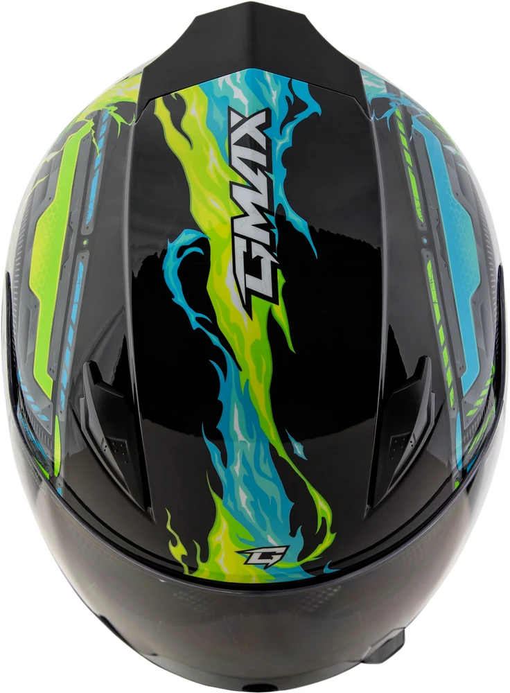 Gmax GM-49Y Youth Charge Full Face Motorcycle Helmet