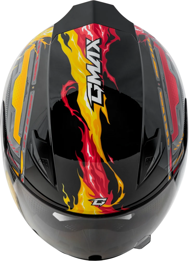 Gmax GM-49Y Youth Charge Full Face Motorcycle Helmet