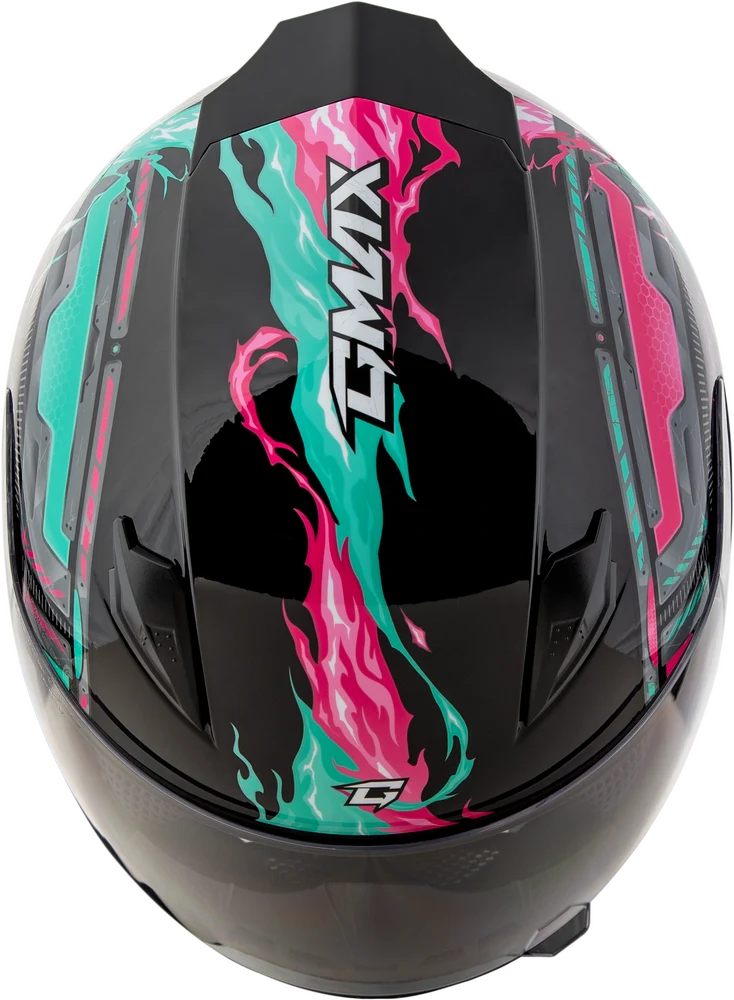 Gmax GM-49Y Youth Charge Full Face Motorcycle Helmet