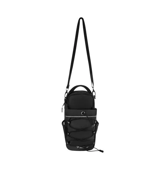 Sporttas 4,5L Gym Tas Magnetisch Waterfleshouder Zwart
