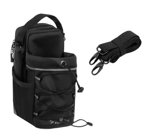 Sporttas 4,5L Gym Tas Magnetisch Waterfleshouder Zwart