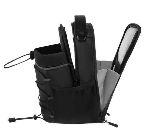 Sporttas 4,5L Gym Tas Magnetisch Waterfleshouder Zwart