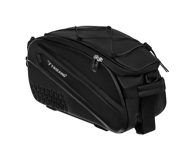 Fietstas Bagagedrager 10 Liter Waterdichte Trunkbag met Schouderriem Zwart