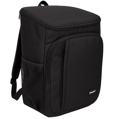 Koeltas 26 L Cooler Geïsoleerde Koelrugzak Rugzak Waterdicht Zwart