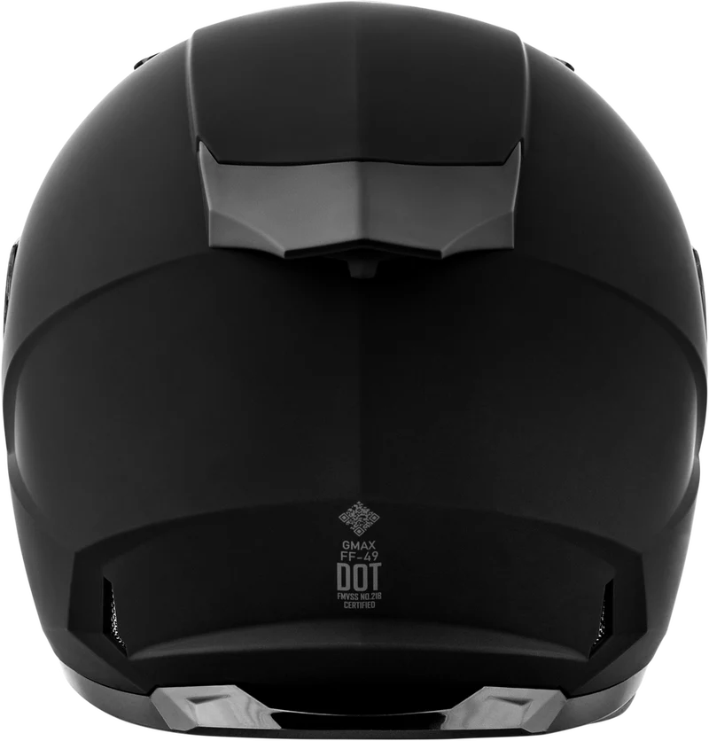 Gmax FF-49 Solid Full Face Motorcycle Helmet