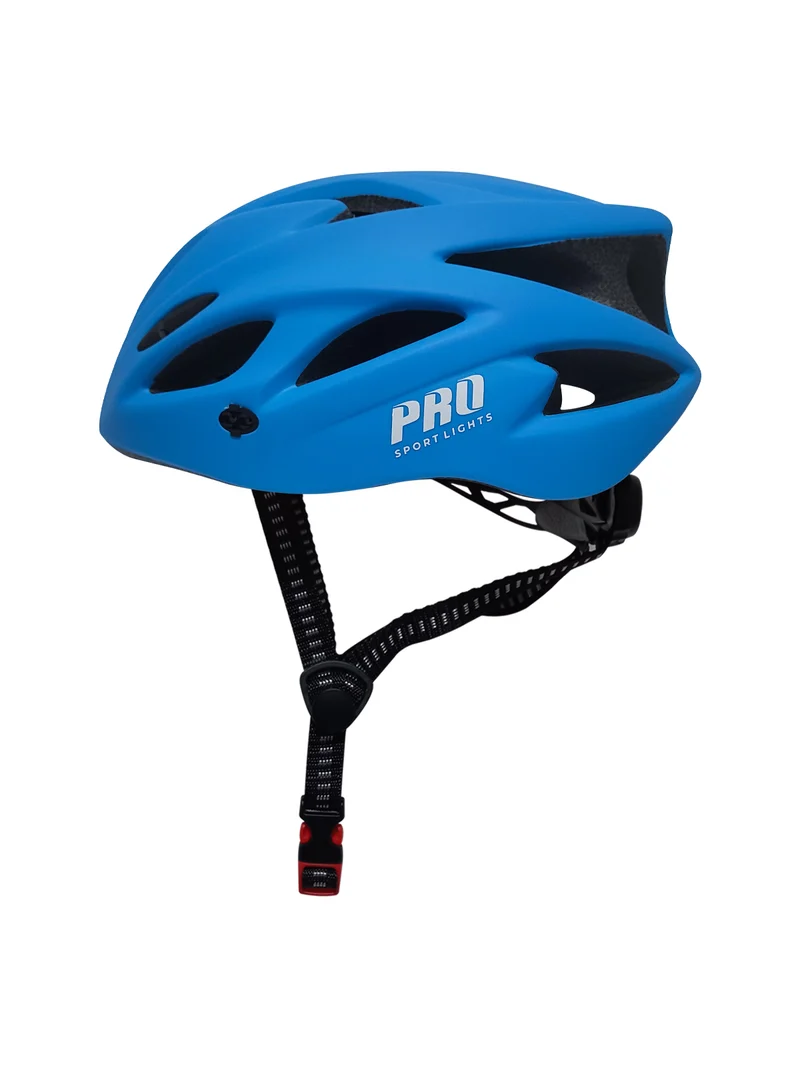 Fietshelm Pro Sport Lights Heren/Dames - Mat Blauw
