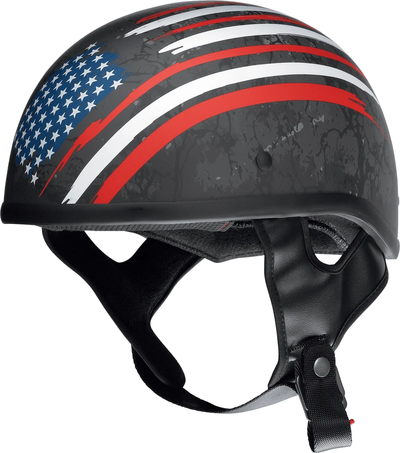 Z1R CC Beanie Justice Half Face Motorcycle Helmet