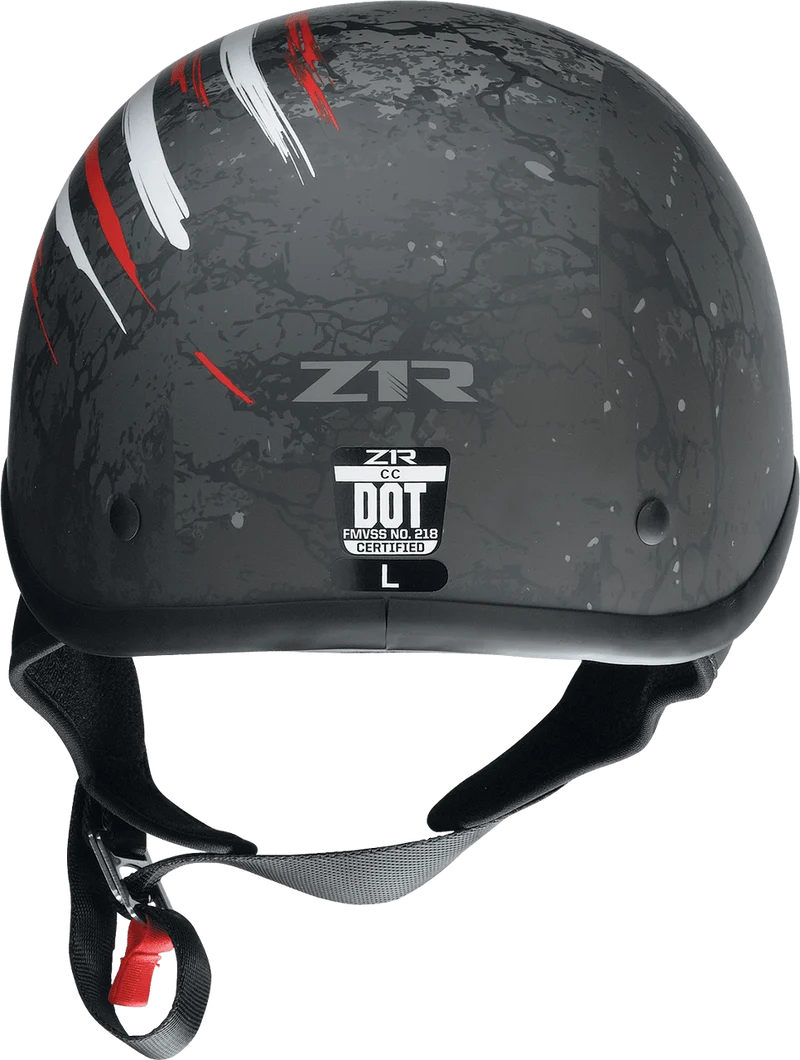 Z1R CC Beanie Justice Half Face Motorcycle Helmet