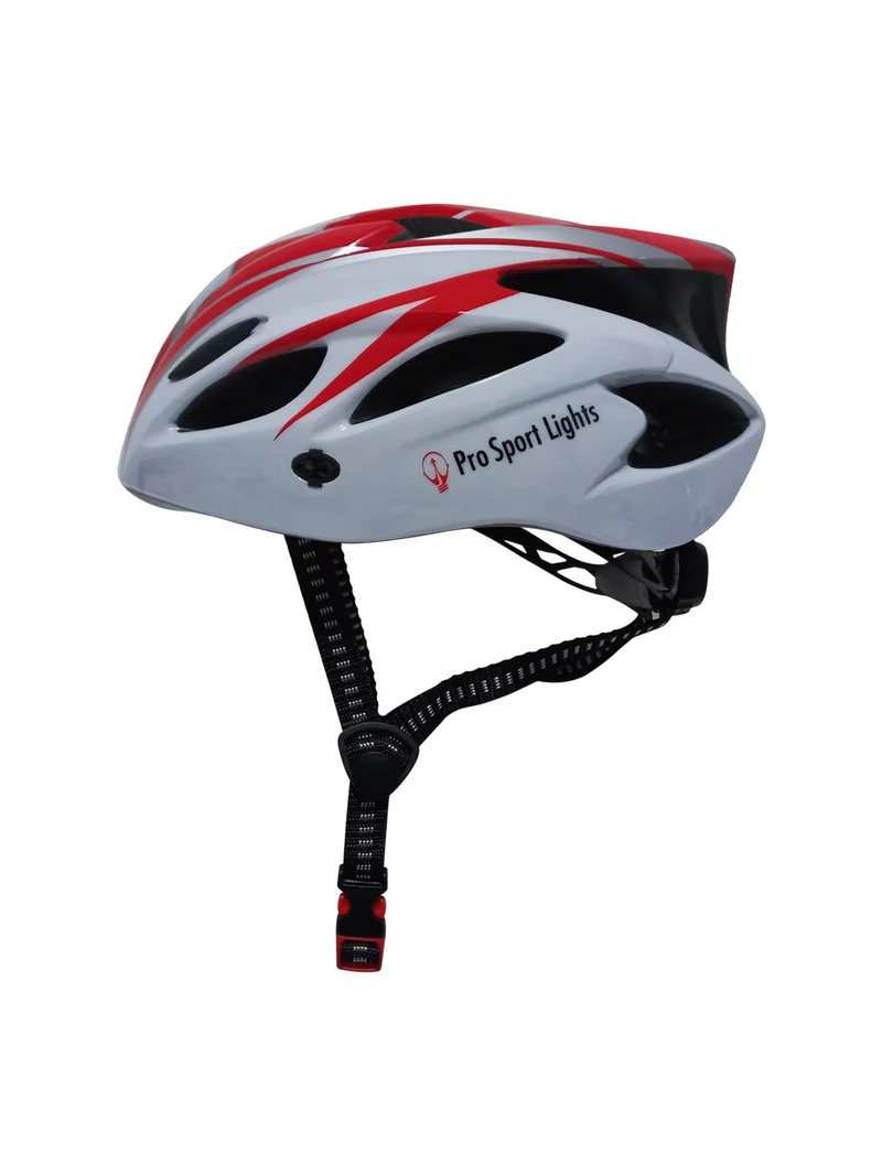 Fietshelm Dames/Heren - Wit/Rood