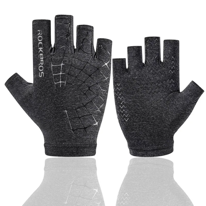 ROCKBROS Sommer atmungsaktive Sport-Radhandschuhe für Männer und Frauen