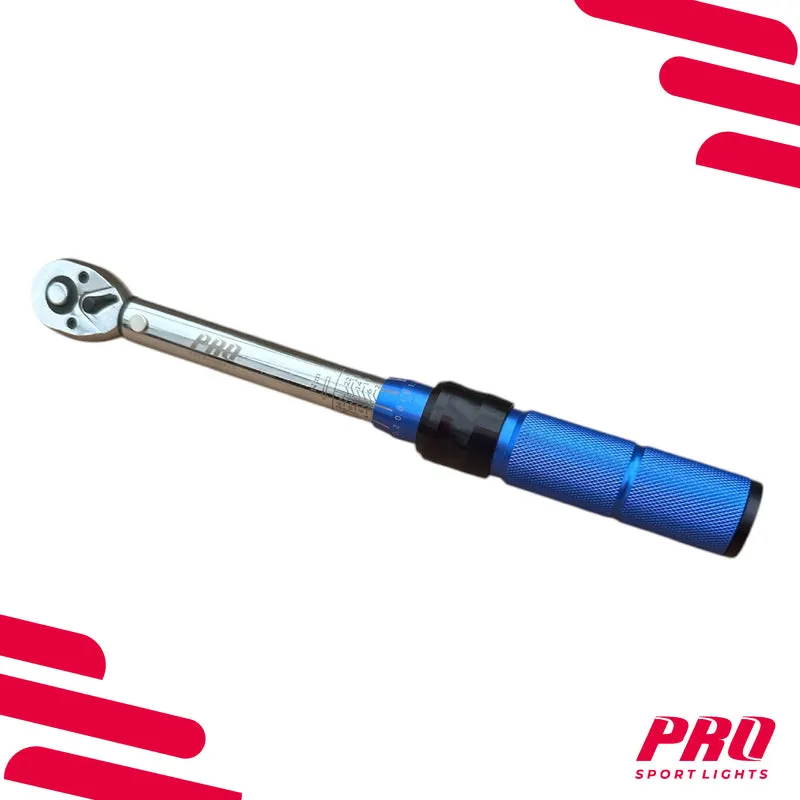 Pro Sport Lights Momentsleutel Fiets 2–24 Nm – 1/4″ RVS Set