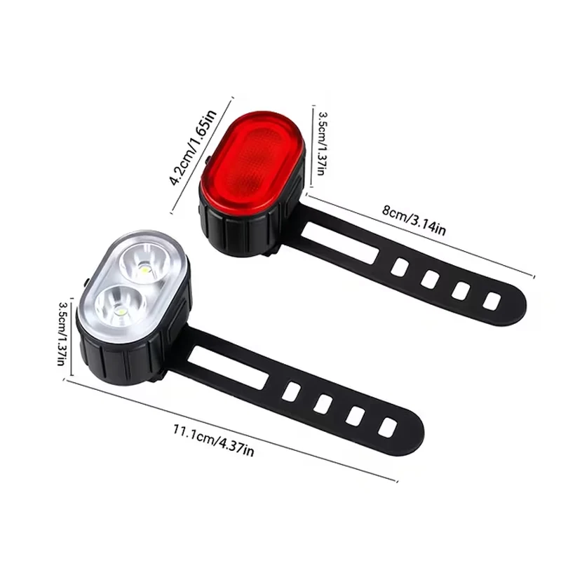 Pro Sport Lights Fietsverlichtingsset 200 + 50 Lumen – USB-C