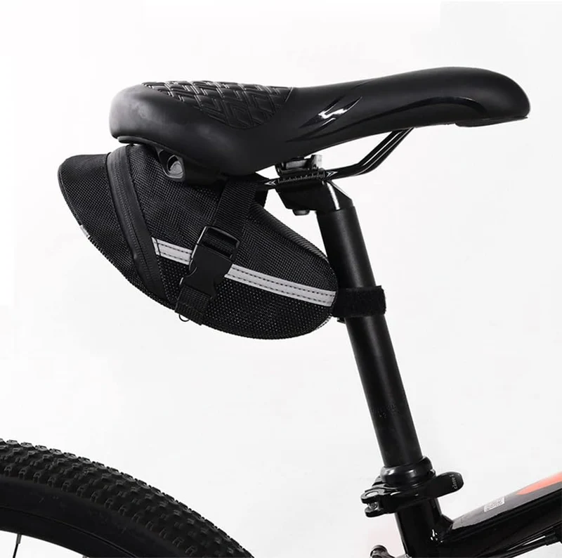 Zadeltas Fiets 1.3 Liter Zwart Waterdicht Fietstas