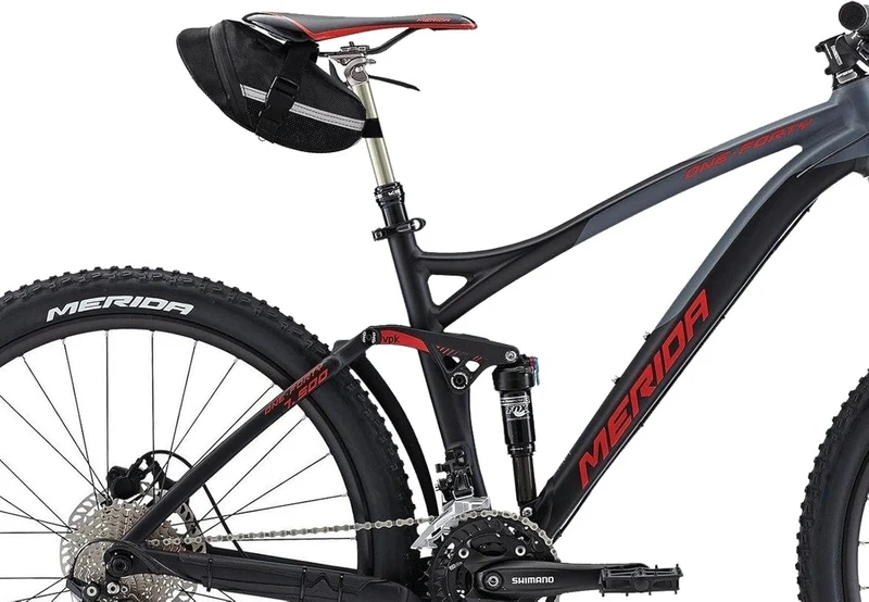 Zadeltas Fiets 1.3 Liter Zwart Waterdicht Fietstas