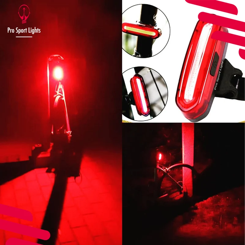 1200 Lumen & 120 Lumen Pro Sport Lights LED fietsverlichtingsset