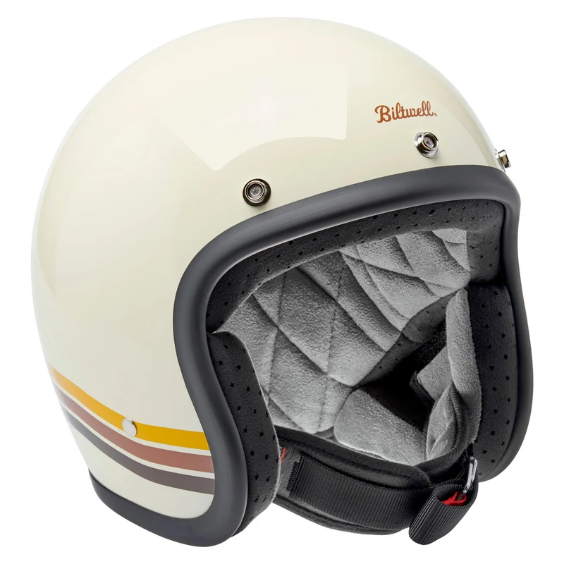Biltwell Bonanza Spectrum Open Face Motorcycle Helmet