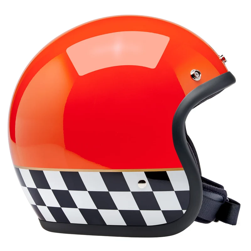 Biltwell Bonanza Competition Open Face Motorcycle Helmet