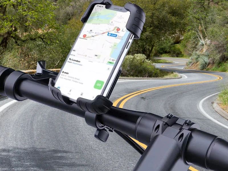 Telefoonhouder GSM Houder Fiets Anti-schok 360° Draaibaar Universeel