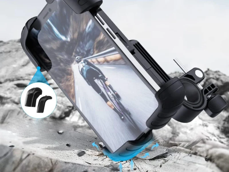 Telefoonhouder GSM Houder Fiets Anti-schok 360° Draaibaar Universeel
