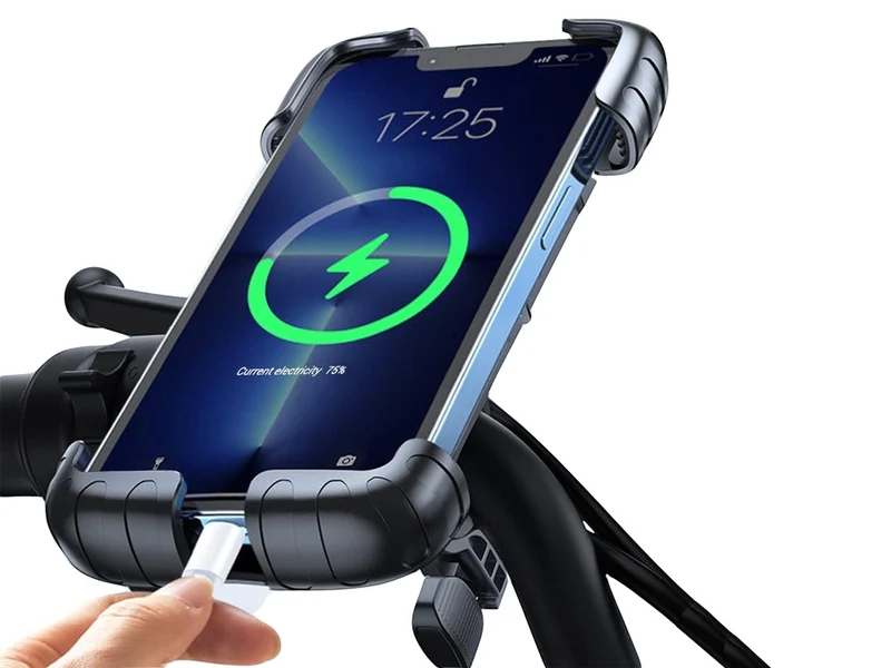 Telefoonhouder GSM Houder Fiets Anti-schok 360° Draaibaar Universeel