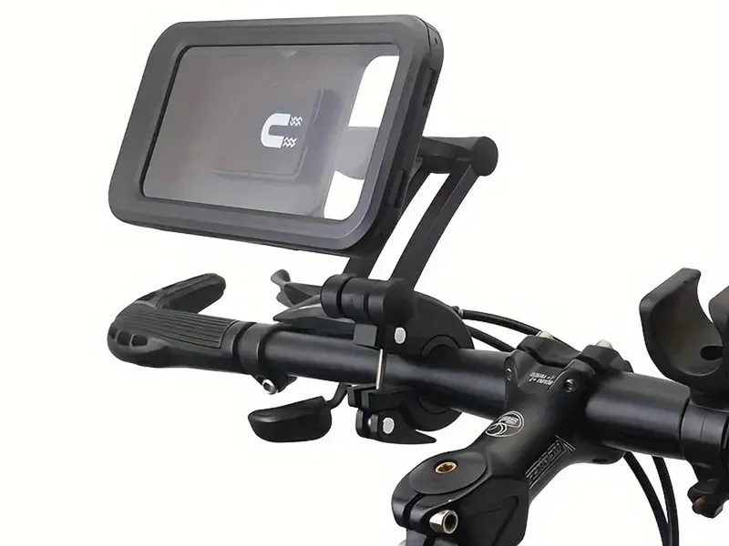 Telefoonhouder Fiets 360° Draaibaar Universeel Smartphone GSM Houder Stuur Zwart
