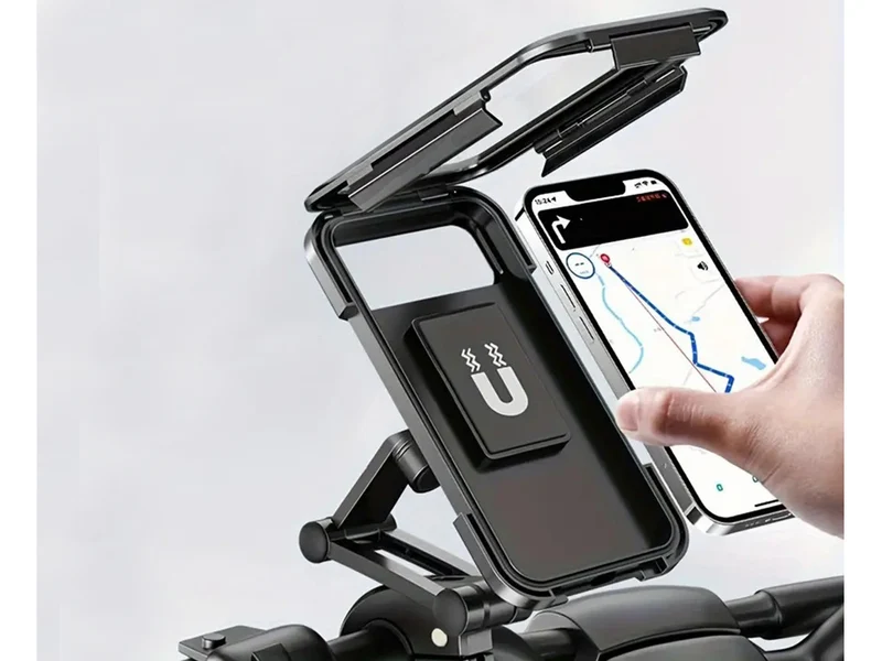 Telefoonhouder Fiets 360° Draaibaar Universeel Smartphone GSM Houder Stuur Zwart