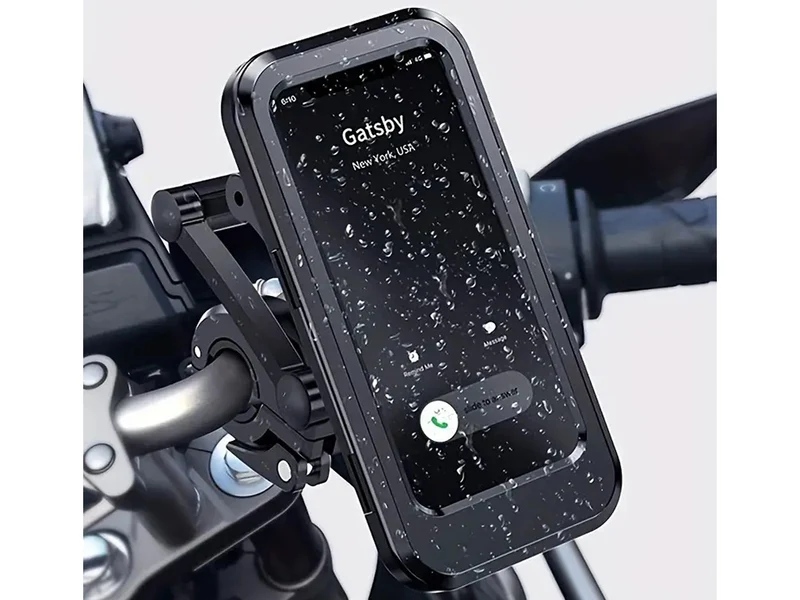 Telefoonhouder Fiets 360° Draaibaar Universeel Smartphone GSM Houder Stuur Zwart