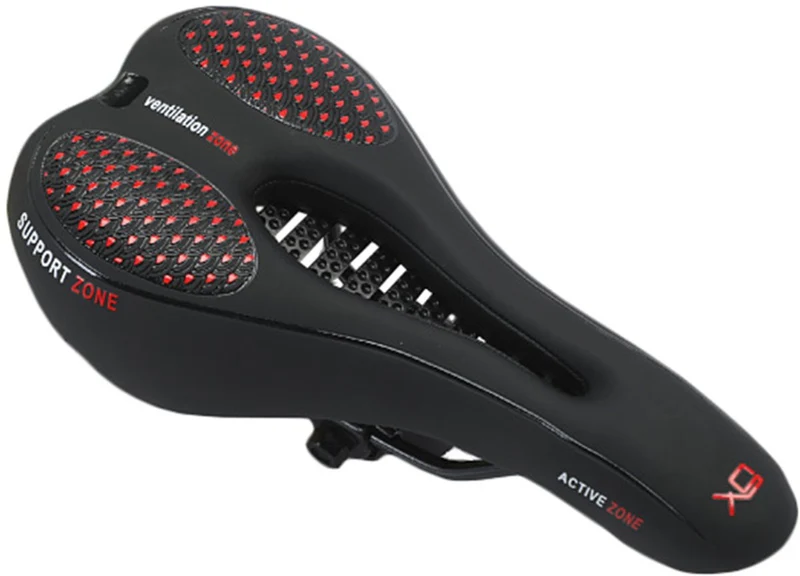 Fietszadel Comfort Zadel Heren Zachte Foam 28x13 - Ergonomisch - Waterbestendig