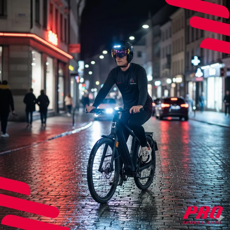 Pro Sport Lights Ice Speed Pedelec Helm Wit – 2 Vizieren & Oorwarmers