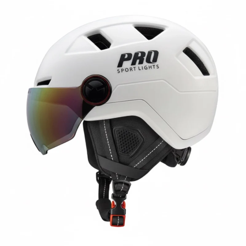 Pro Sport Lights Speed Pedelec Helm Ice NTA 8776 – LED, 2 Vizieren & Oorwarmers