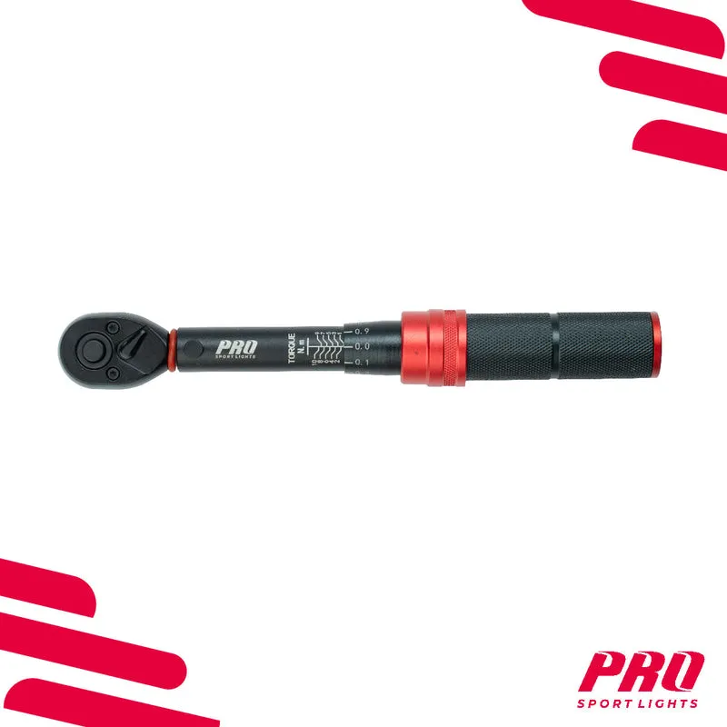 Fietsgereedschap Momentsleutel Fiets 16 bits Compact Pro Sport Lights 1/4" 1-10 Nm