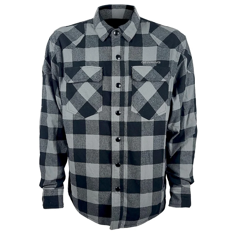Gerbing Men's 7V Battery Heated Flannel Shirt