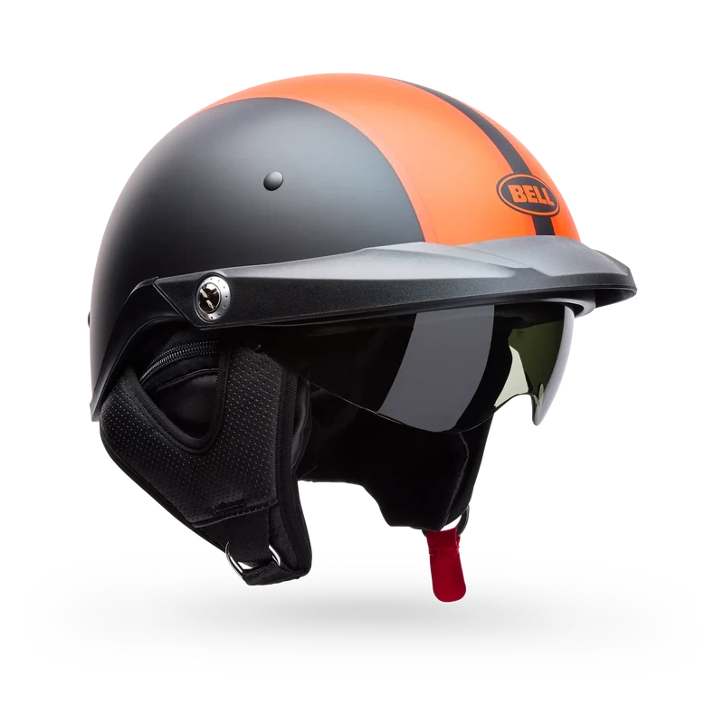 Bell Pit Boss Pinned Half Face Motorcycle Helmet