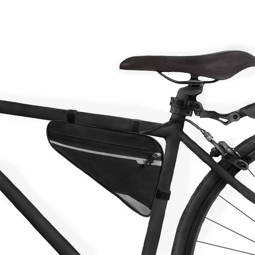 Fietstas Frametas Fiets 1.2 Liter Met Reflectoren Zwart Racefiets MTB