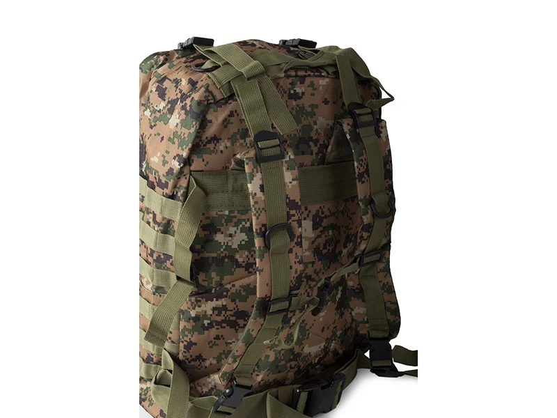Tactische Survival camouflage rugzak 48,5 Liter Groen