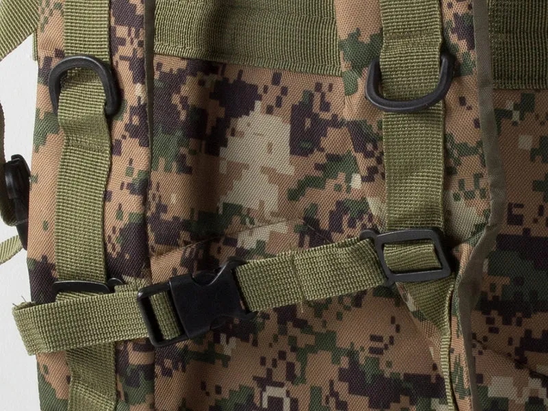 Tactische Survival camouflage rugzak 48,5 Liter Groen