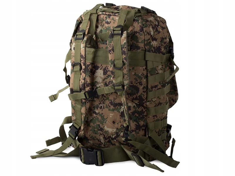 Tactische Survival camouflage rugzak 48,5 Liter Groen