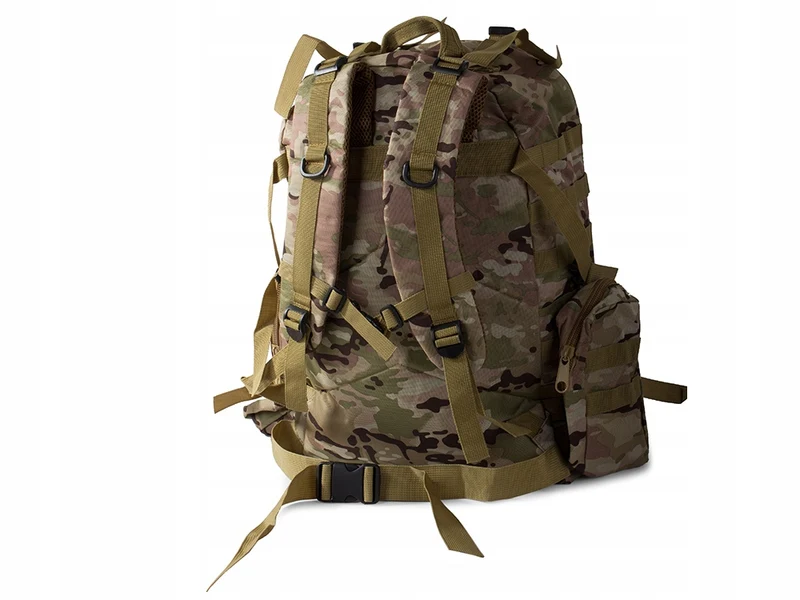 Tactische Survival camouflage rugzak 48,5 Liter Bos