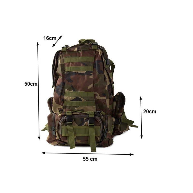 48,5 liter survival militaire rugzak tactical