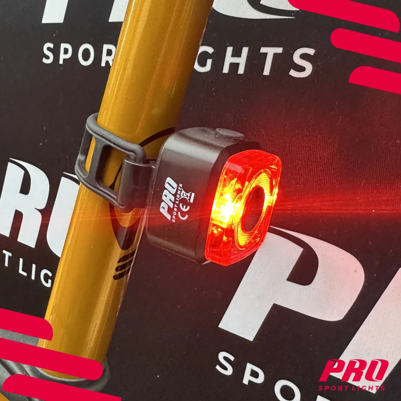 Fietsverlichtingsset 100 Lux Koplamp en Achterlicht LED USB Oplaadbaar