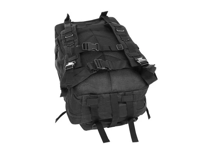 Militaire Rugzak XL Heren Dames 38 Liter Survival Tactische Rugtas - Zwart - Waterdicht