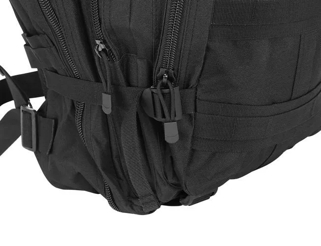 Militaire Rugzak XL Heren Dames 38 Liter Survival Tactische Rugtas - Zwart - Waterdicht