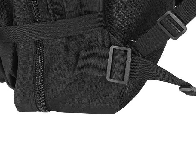 Militaire Rugzak XL Heren Dames 38 Liter Survival Tactische Rugtas - Zwart - Waterdicht