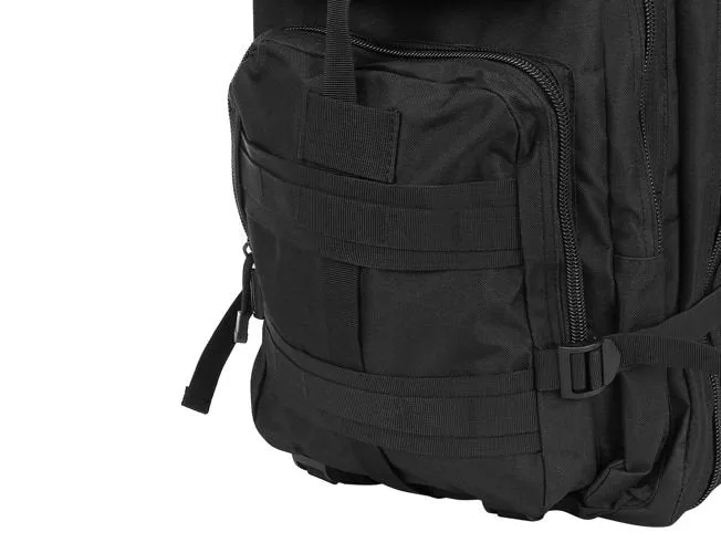 Militaire Rugzak XL Heren Dames 38 Liter Survival Tactische Rugtas - Zwart - Waterdicht