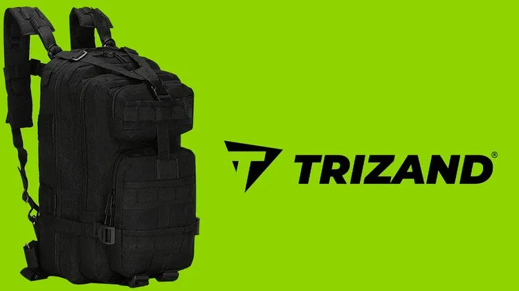Militaire Rugzak XL Heren Dames 38 Liter Survival Tactische Rugtas - Zwart - Waterdicht