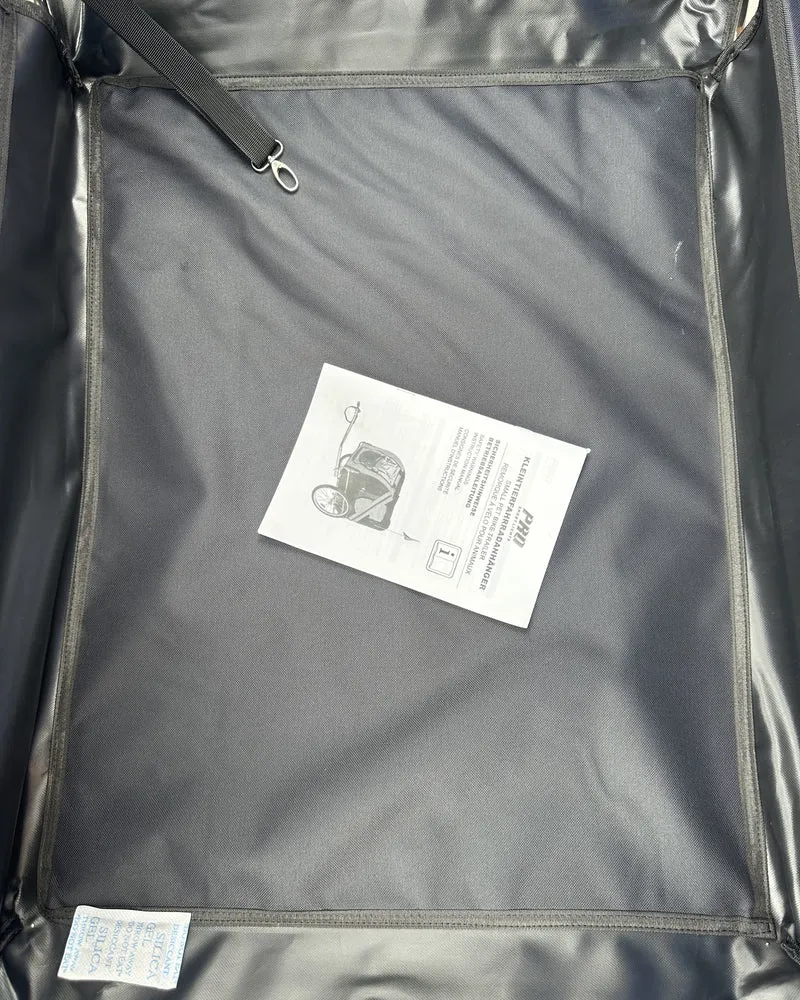 Pro Sport Lights Deluxe Hondenfietskar Grijs – Opvouwbaar, tot 30 kg