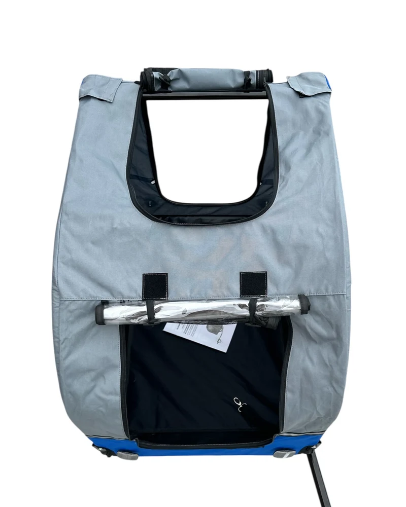 Fietskar Hond Premium Hondenkar Opvouwbaar – Blauw – Waterdicht – Tot 30kg