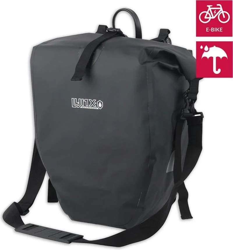 Lynx Waterdichte Fietstas Tarpaulin XL 25 Liter