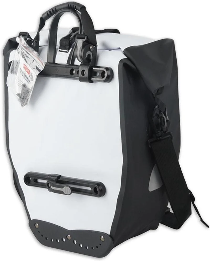 Lynx Waterdichte Fietstas Tarpaulin XL 25 Liter - Wit