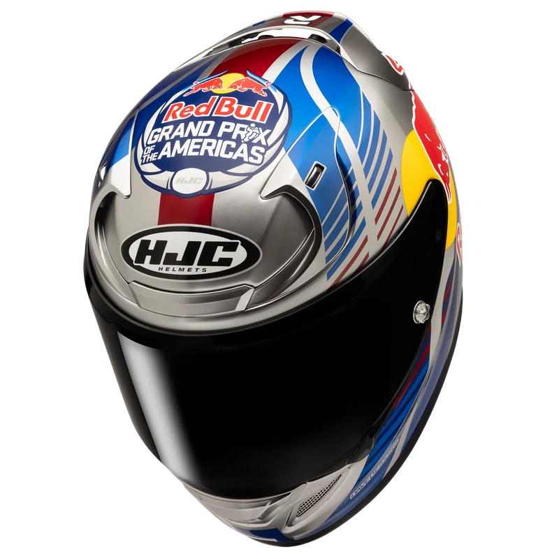 HJC RPHA 12N Red Bull Austin GP 2 Full Face Motorcycle Helmet